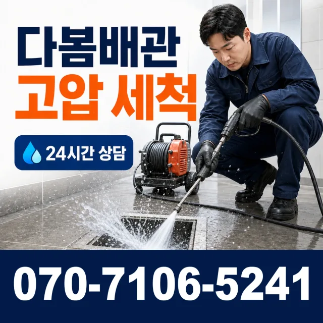 충남 공주시 의당면 신성길 배관고압세척 상담 이미지 4